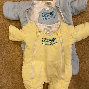 Merlin Sleep Suit- 2 pack size 6-9 months